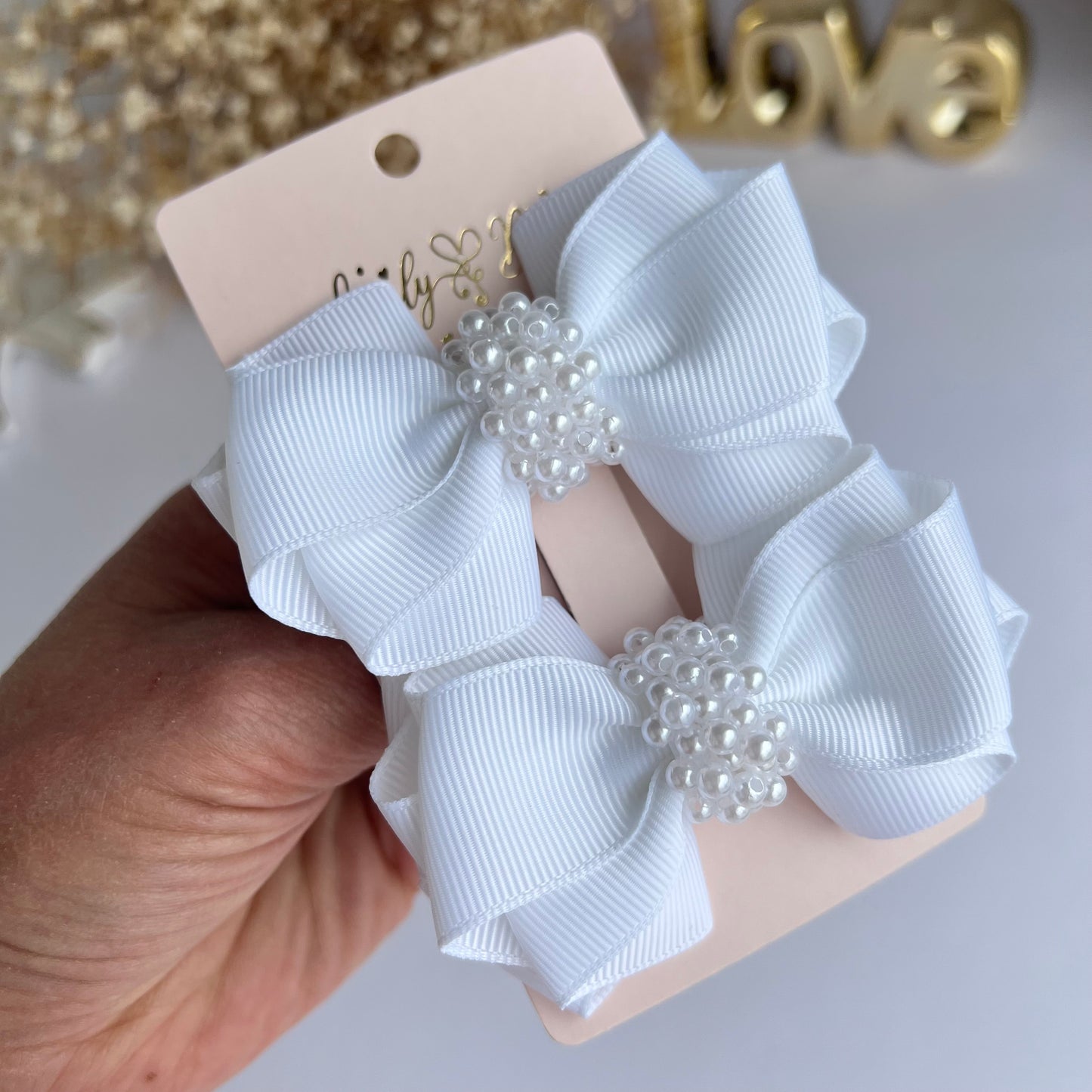 Pair Claire pearl