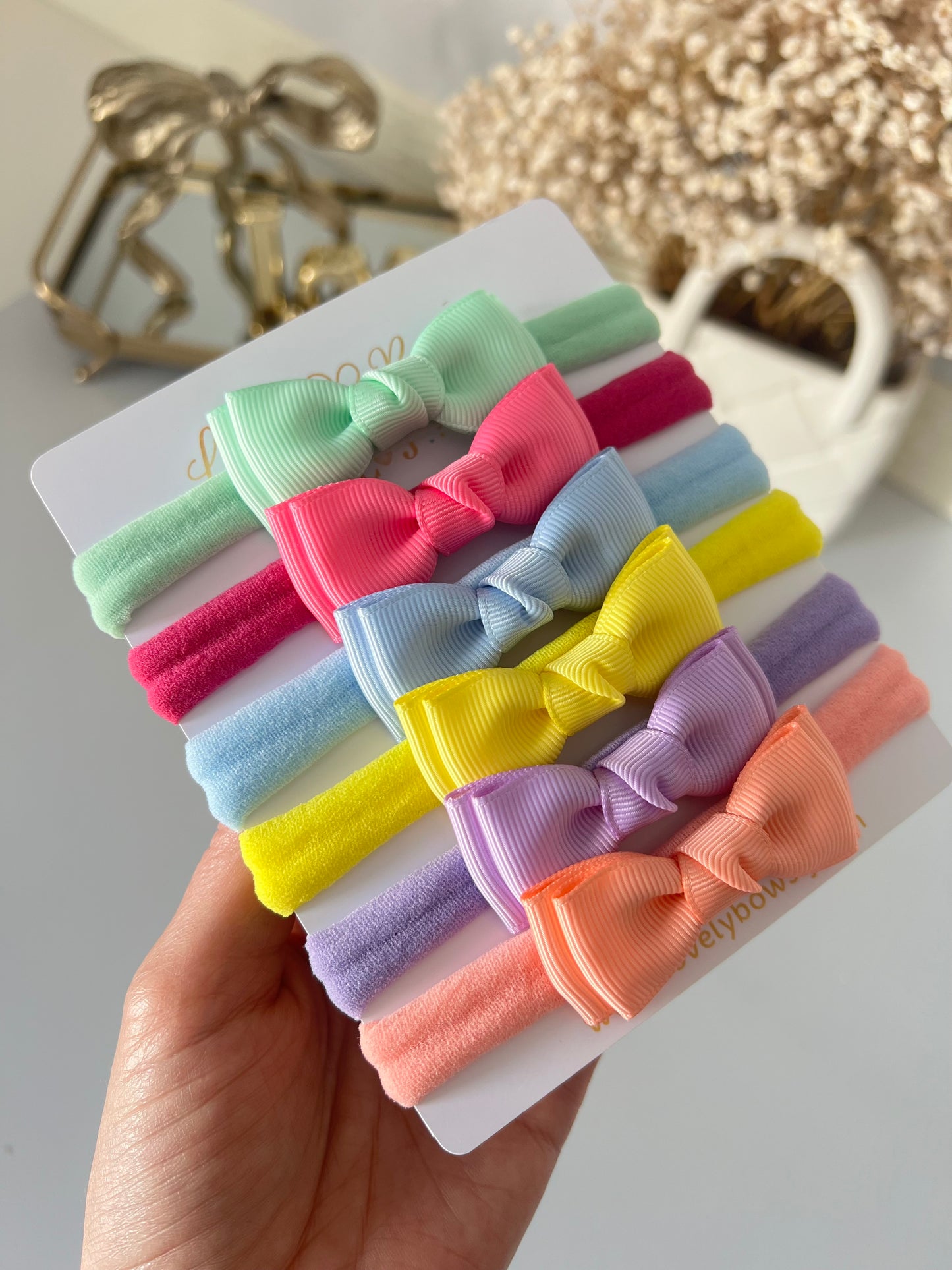 Set baby headbands
