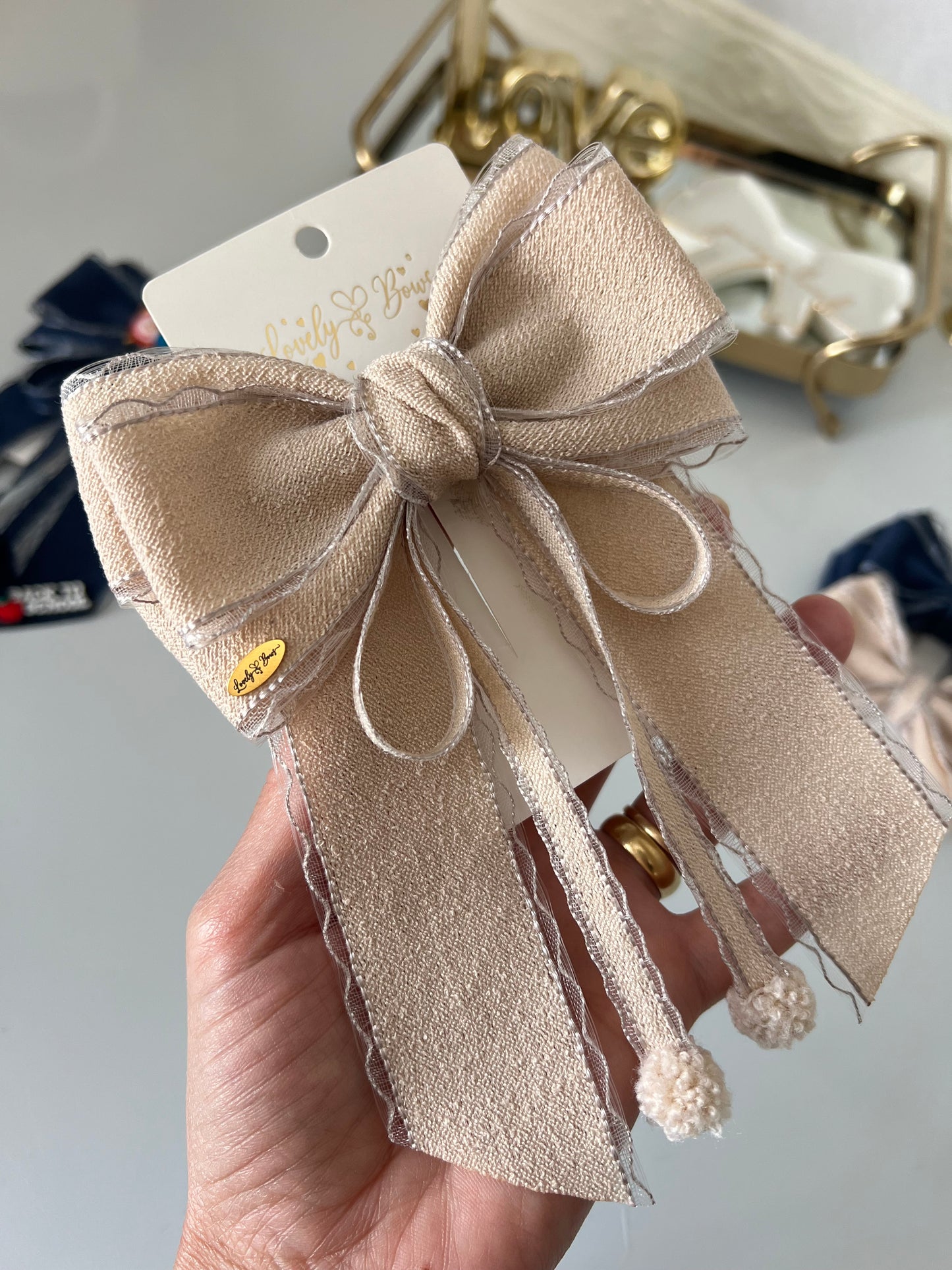 Hair bows school
