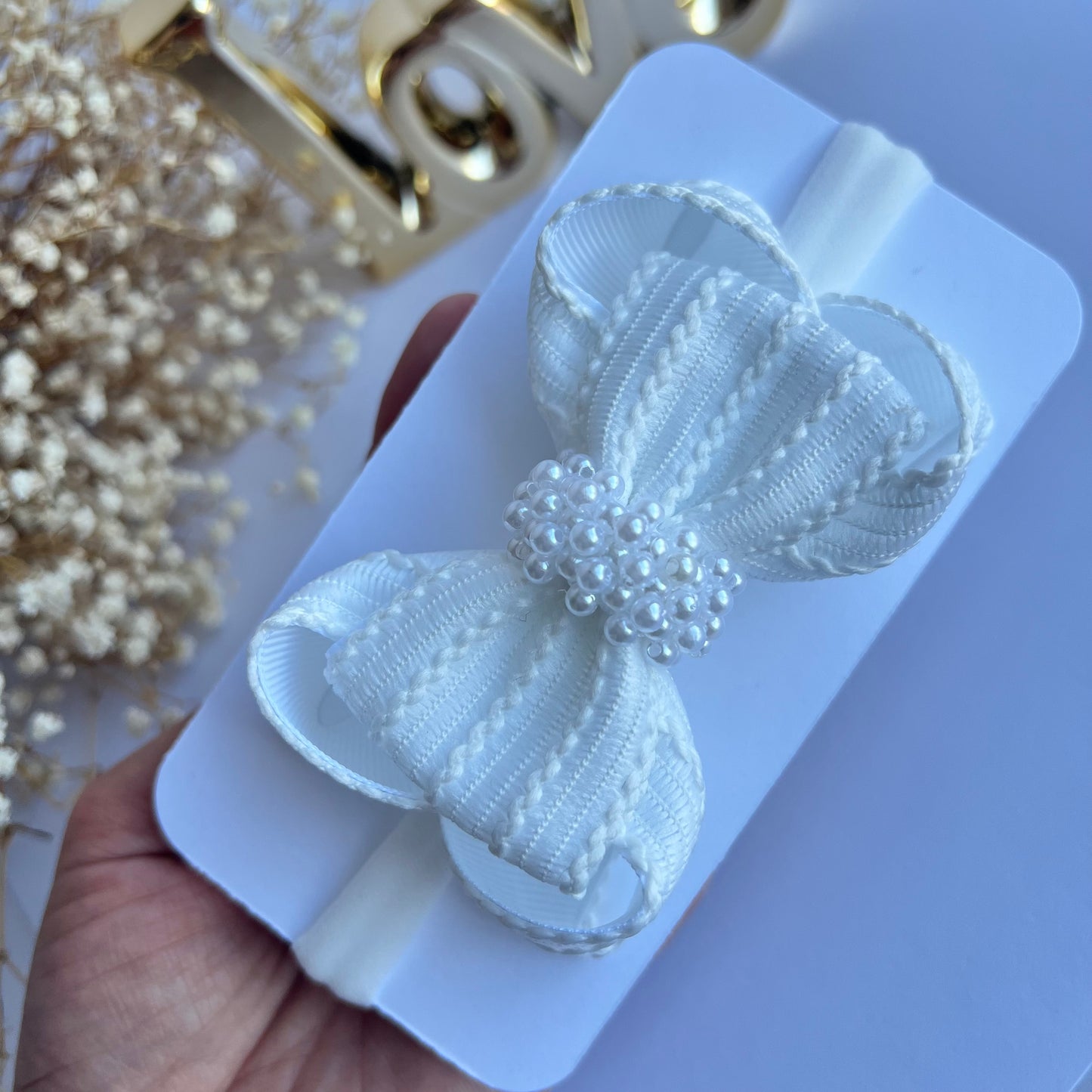 Pearl headband