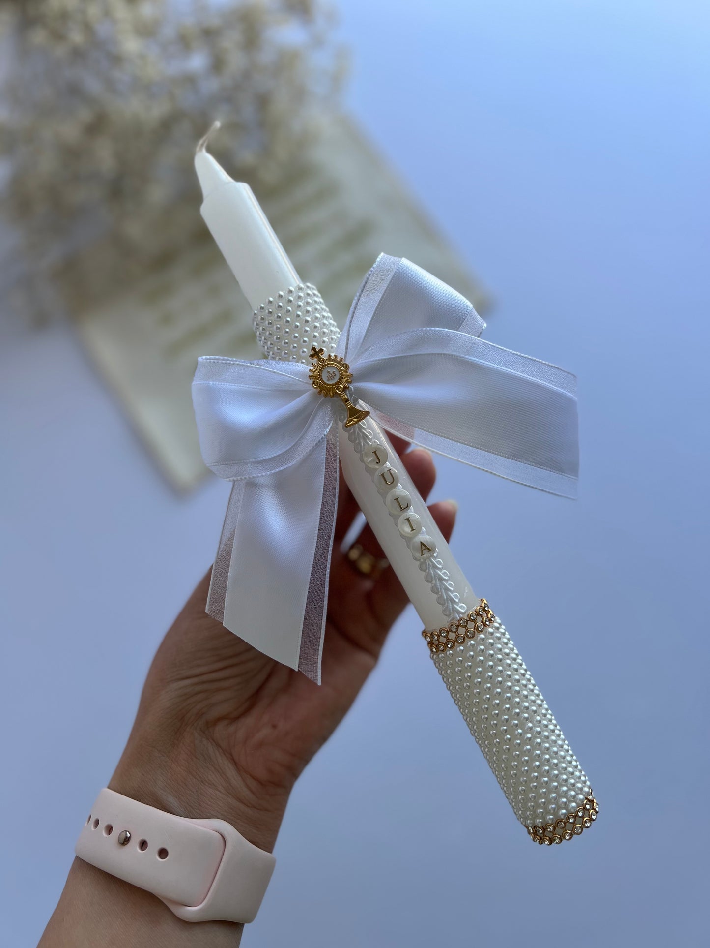 First Communion candle