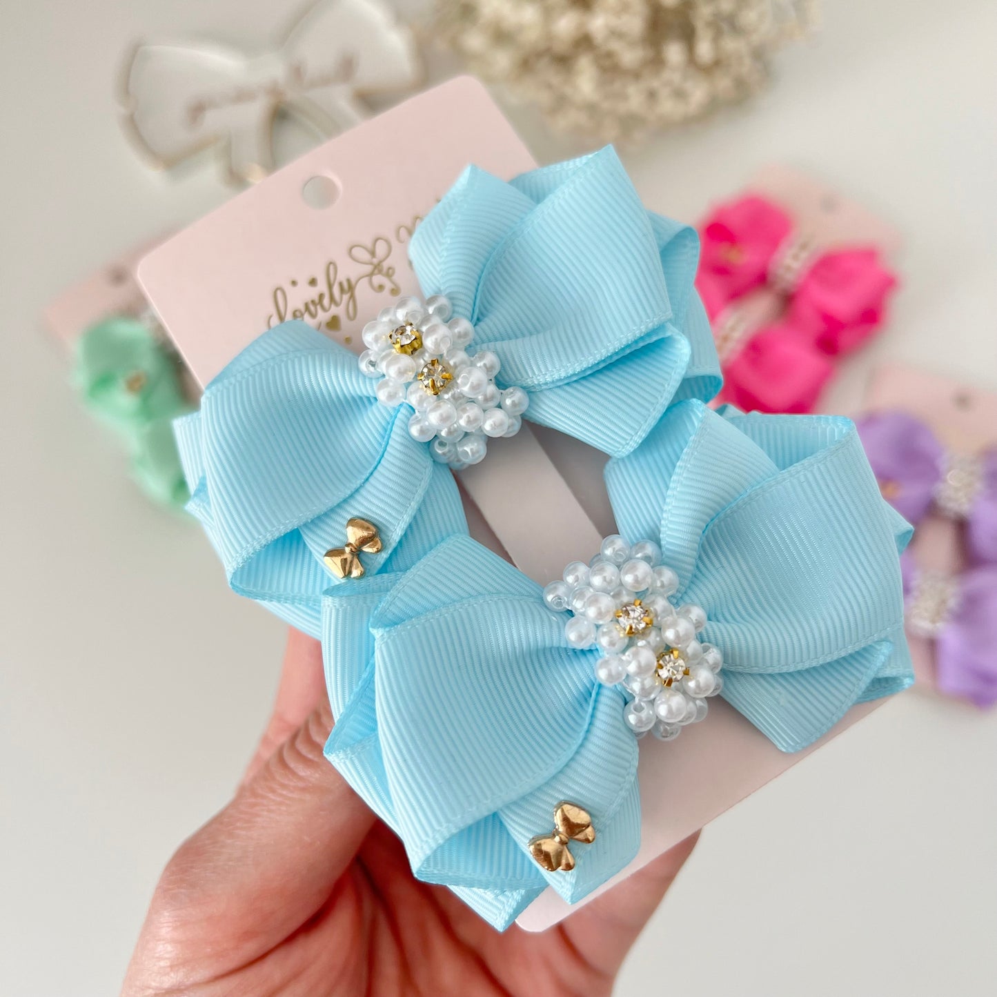 Pair Claire pearl