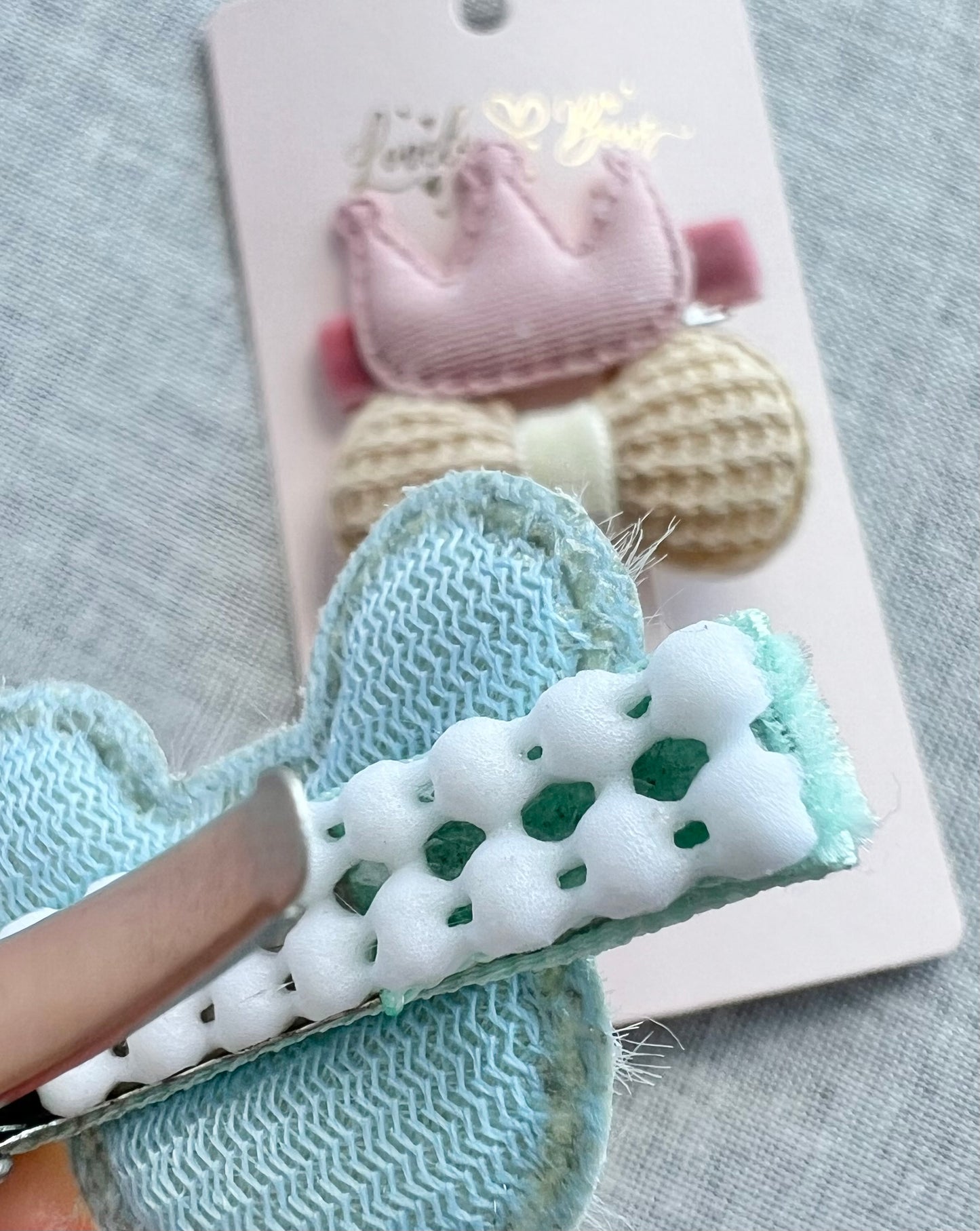 Set hair clip