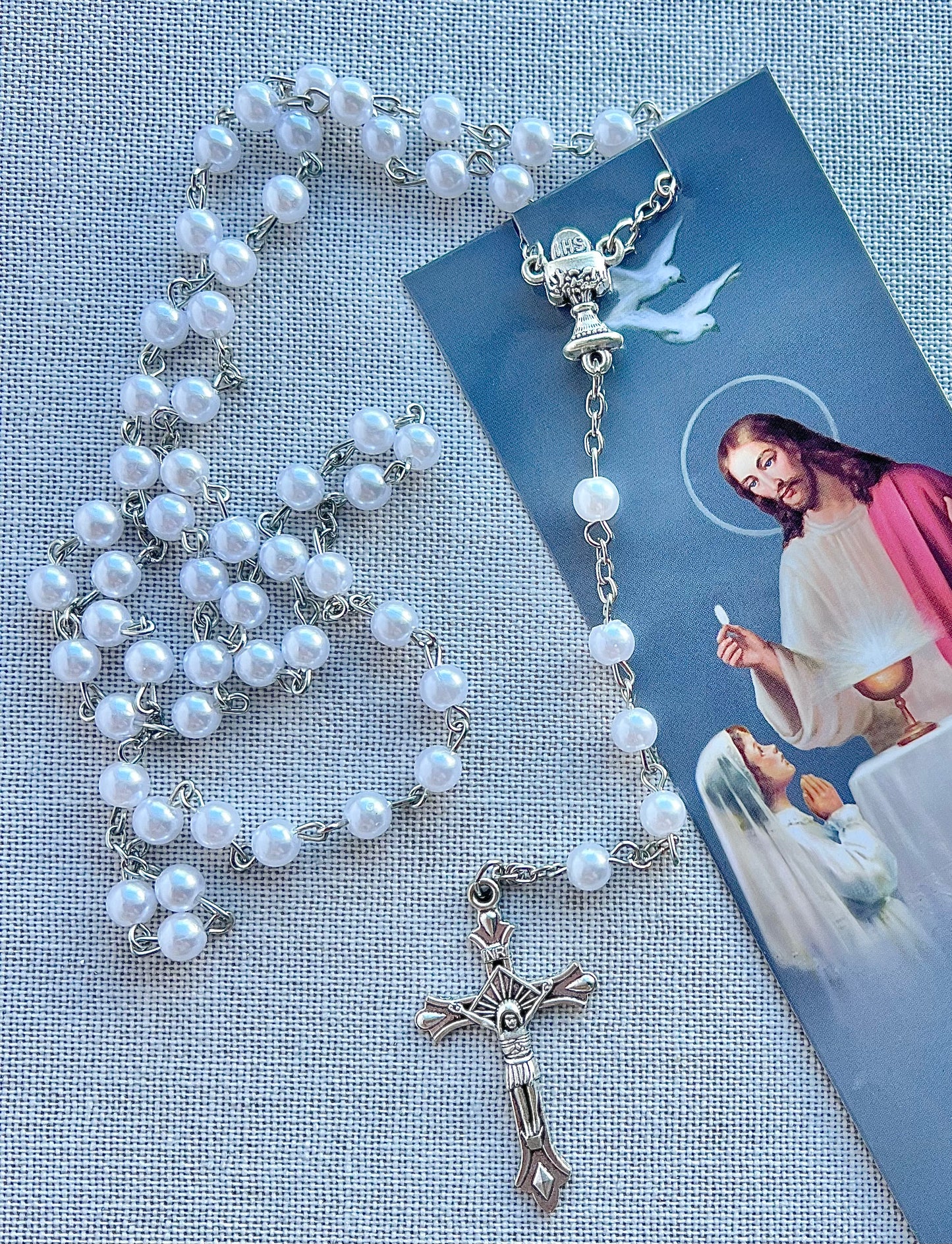 First holy communion rosary