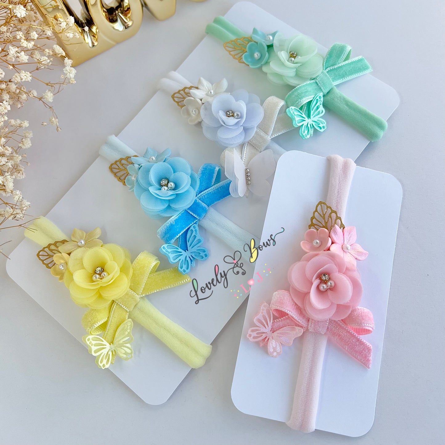 Spring headbands