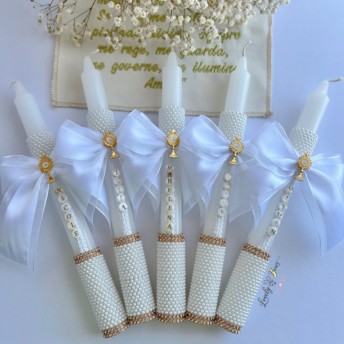 First Communion candle