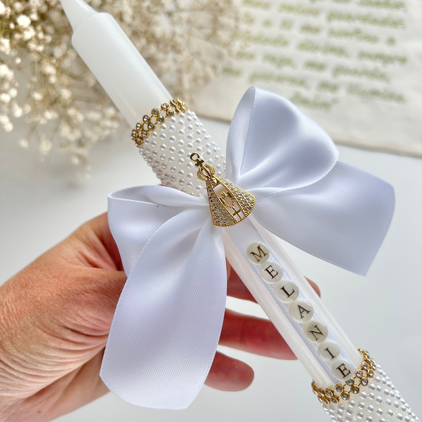 Baptism candle