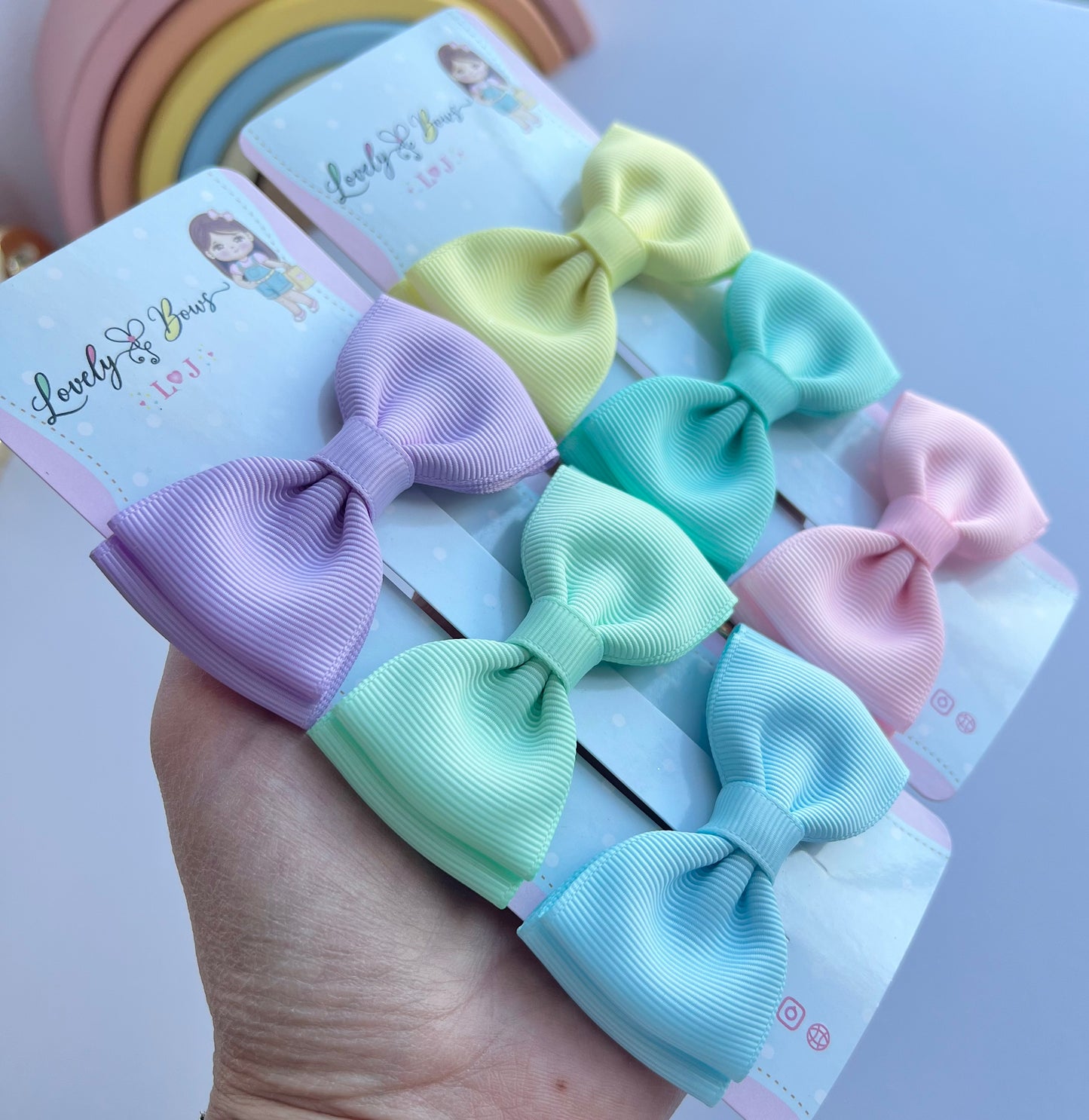 Set 6 pcs bow tie