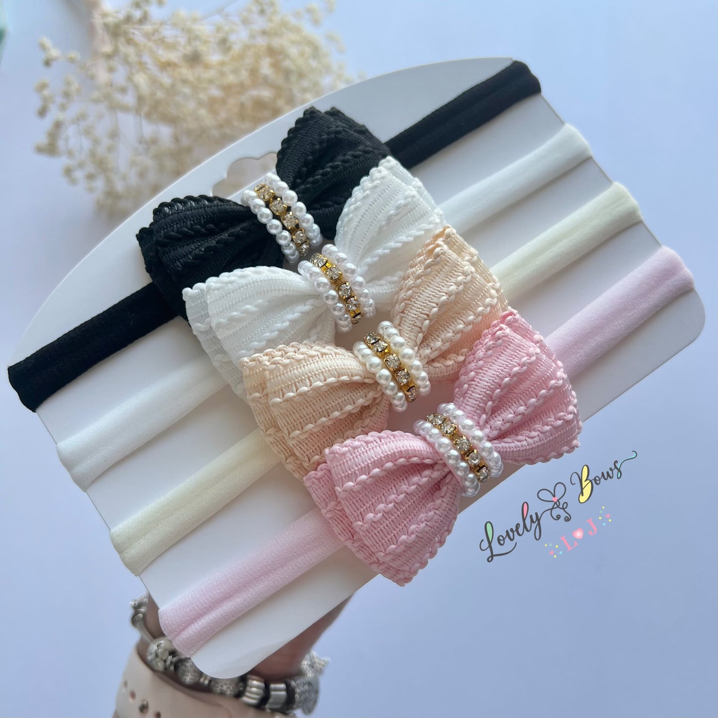 Set baby headbands