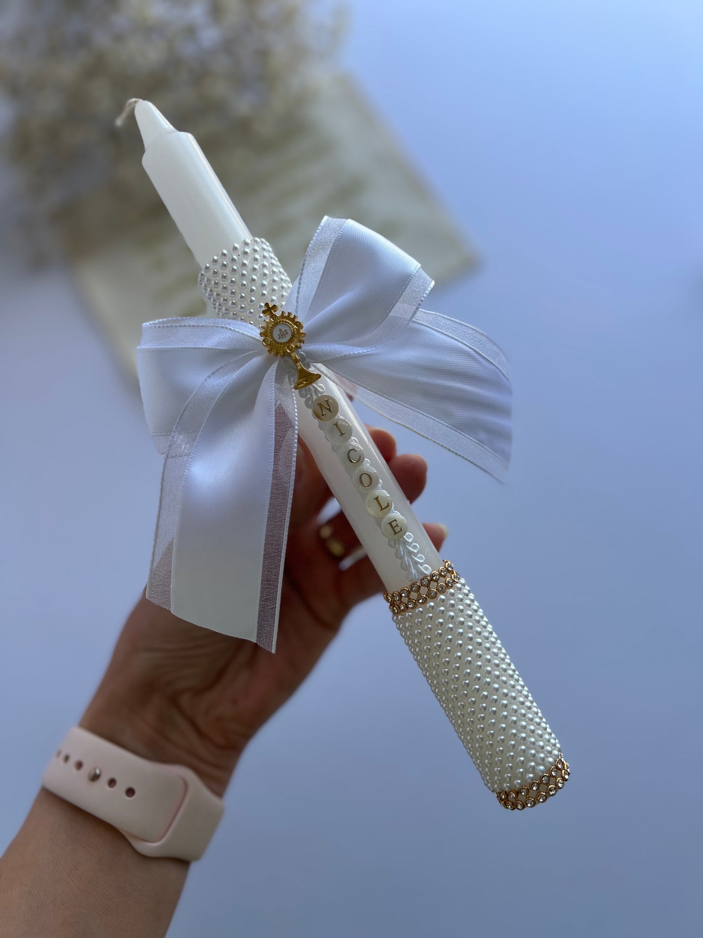 First Communion candle