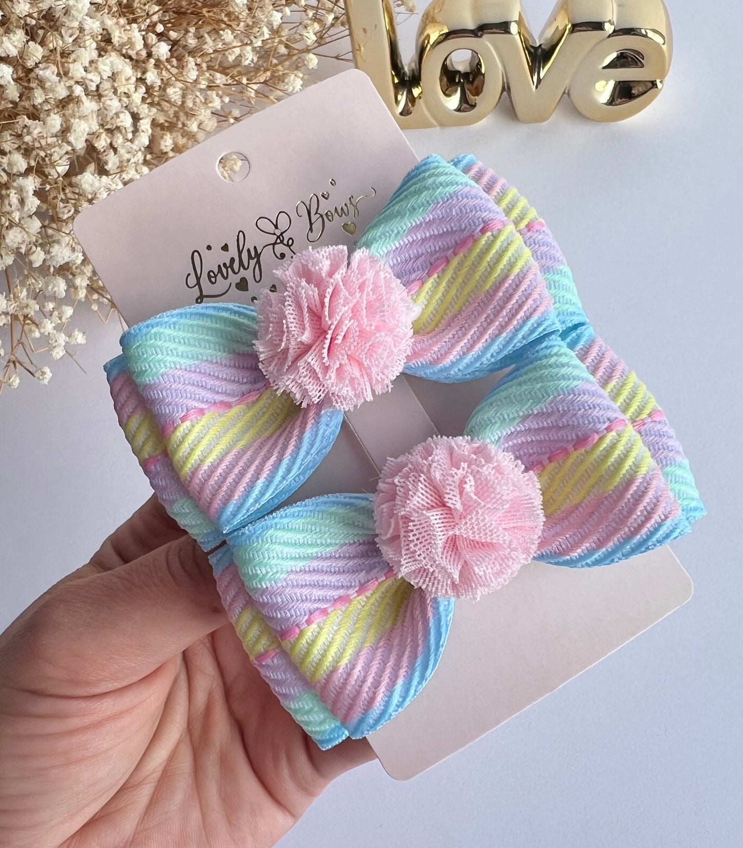 Pair Pompom candy