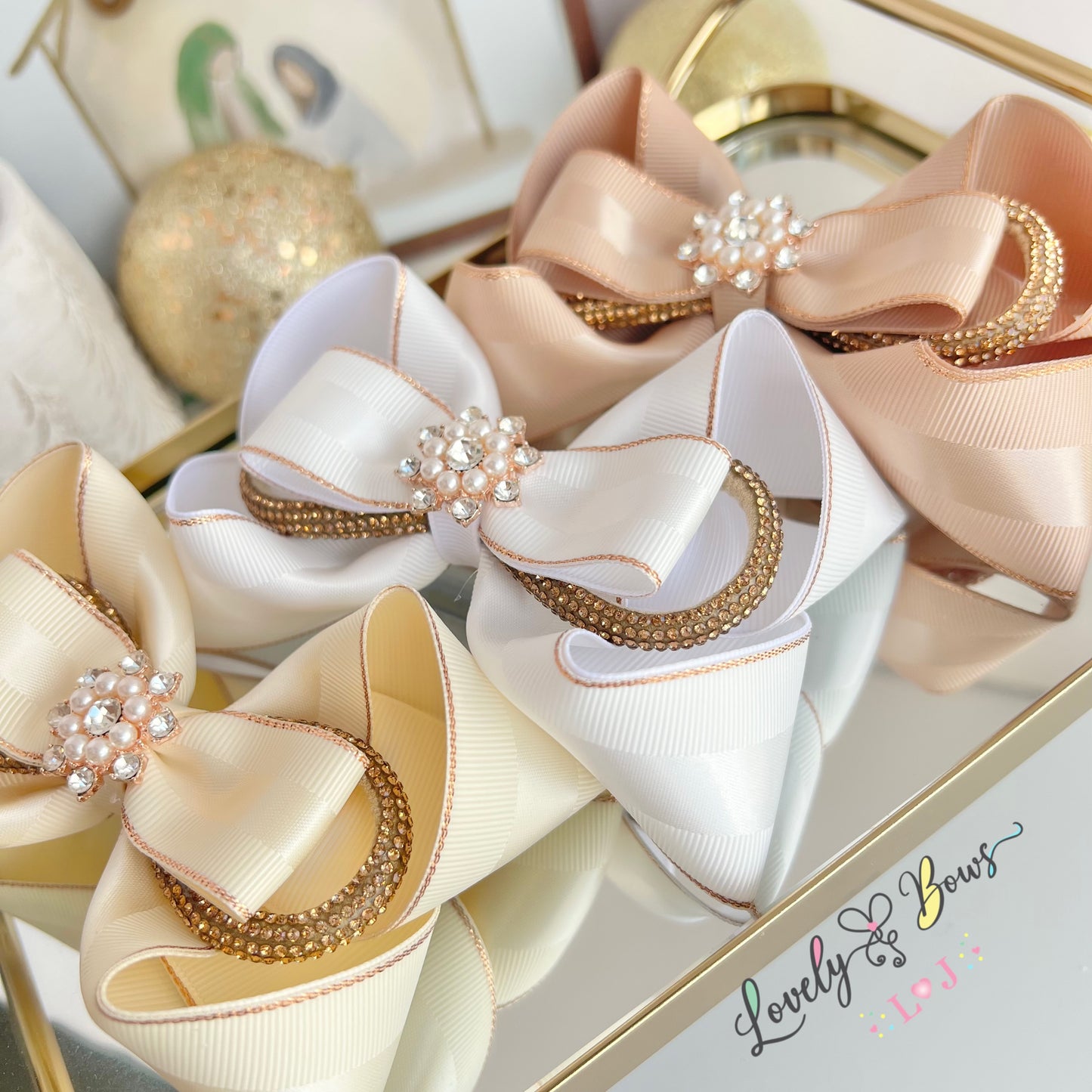 Especially hair bows