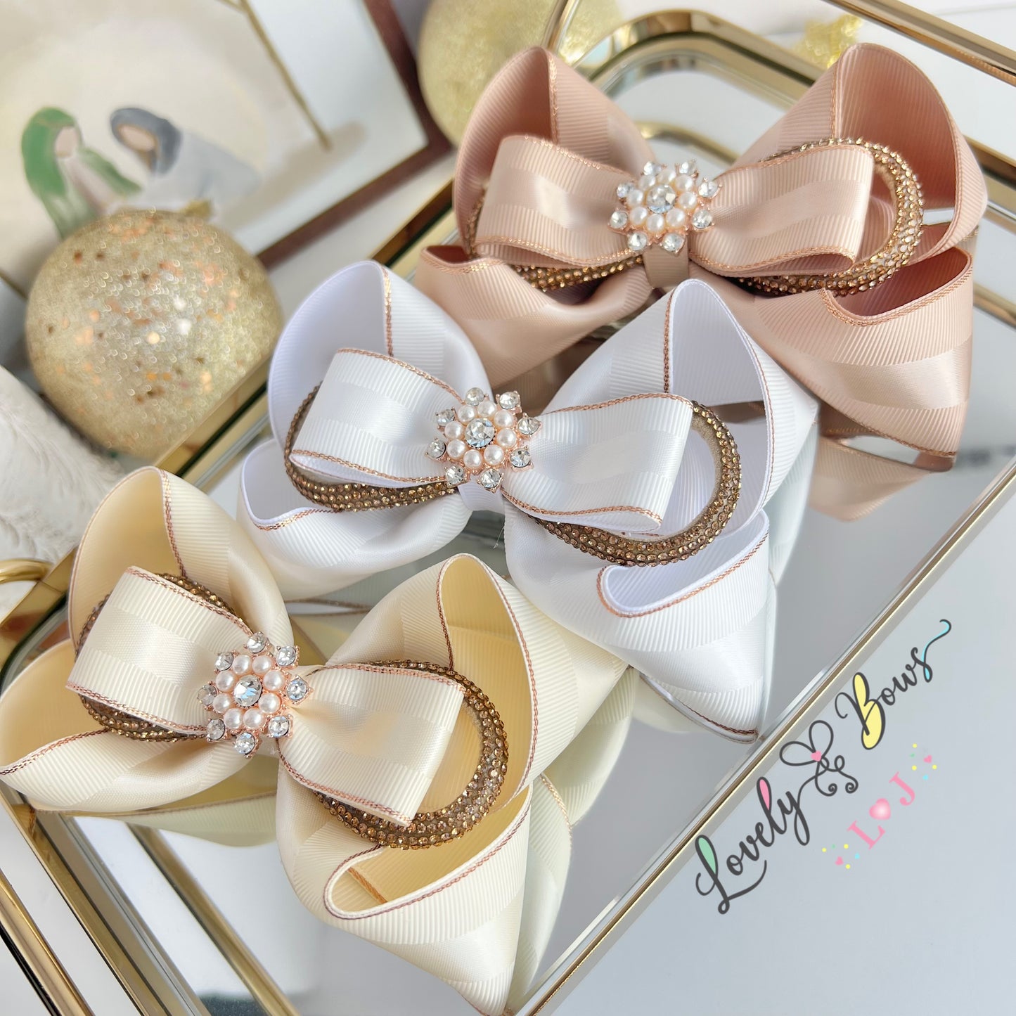 Especially hair bows