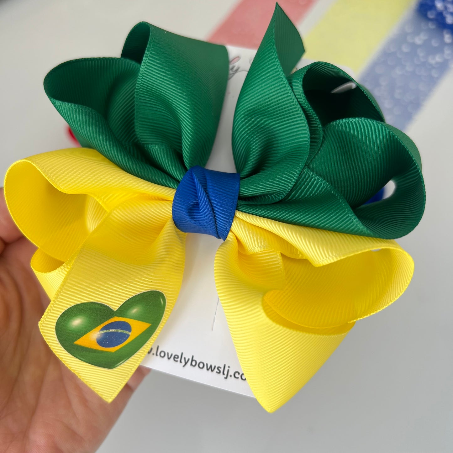 Hair bows World Cup