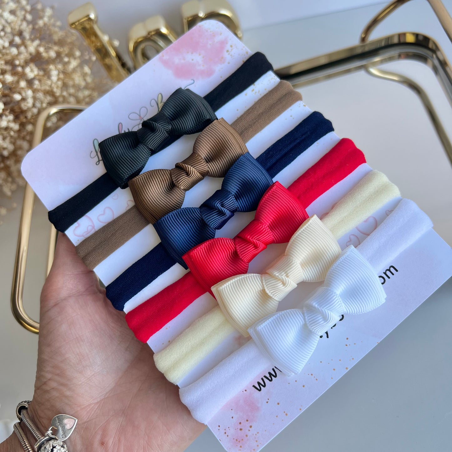 Set newborn headbands