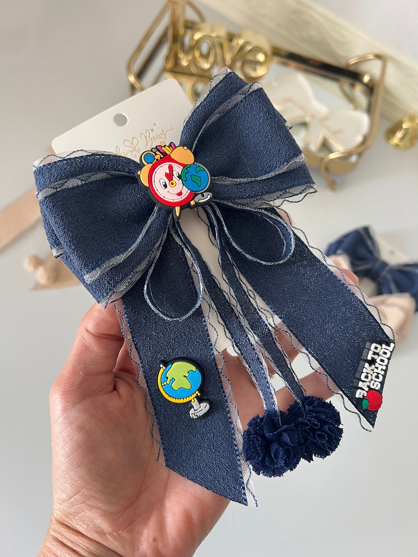 Hair bows back to school