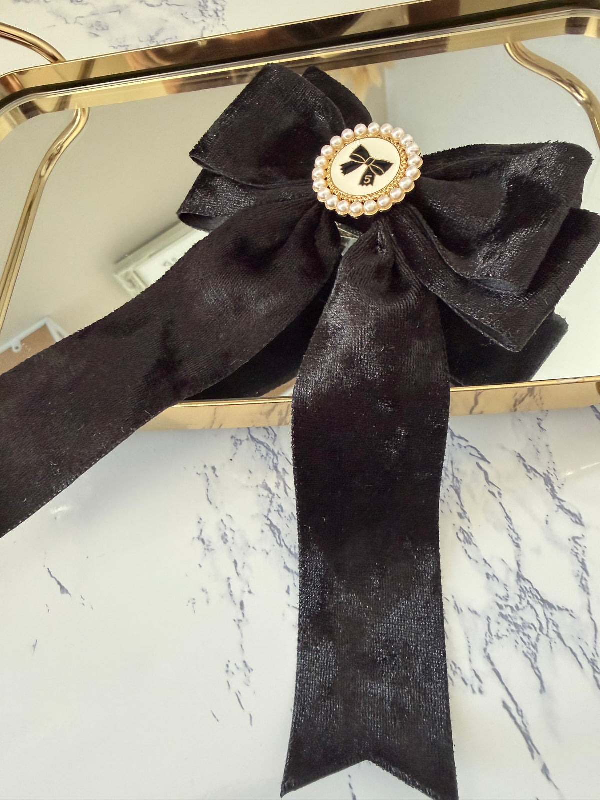 Velvet Paris hair bows