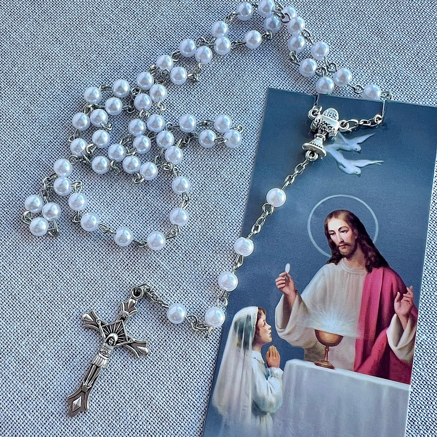 First holy communion rosary