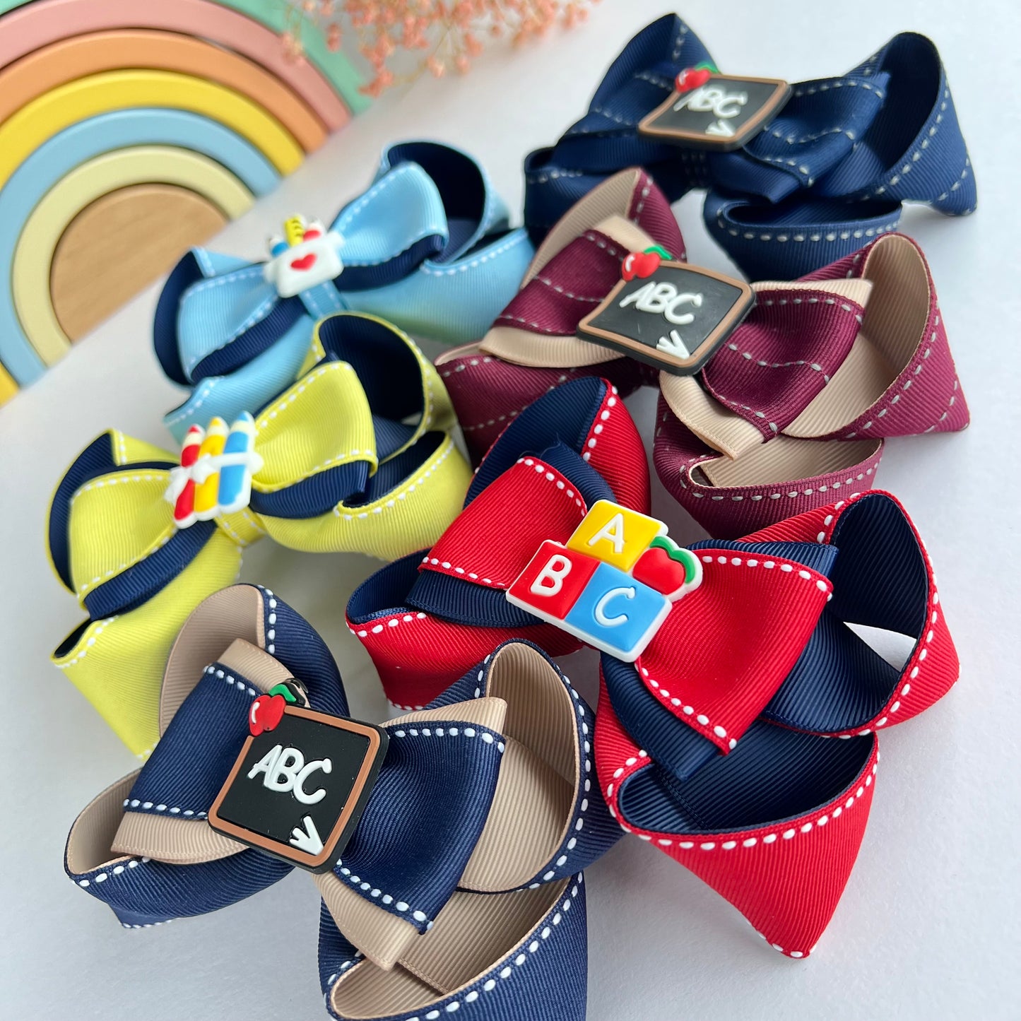 Hair bow school