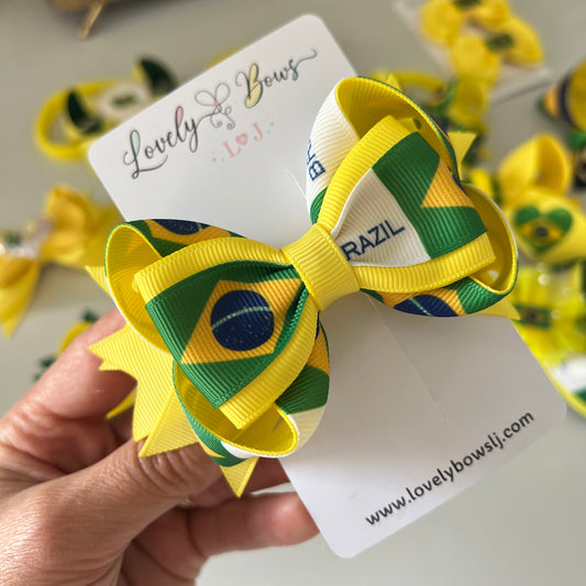 Brazil clip or headbands
