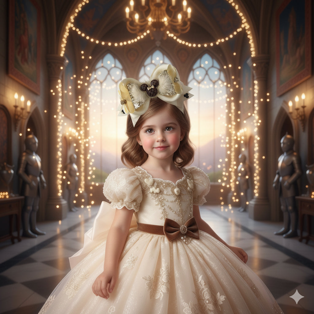 Princess fashion hair bows