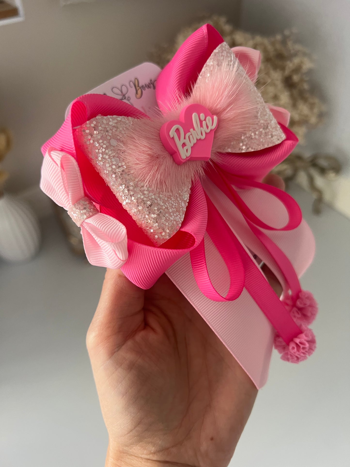 Barbie hair bows