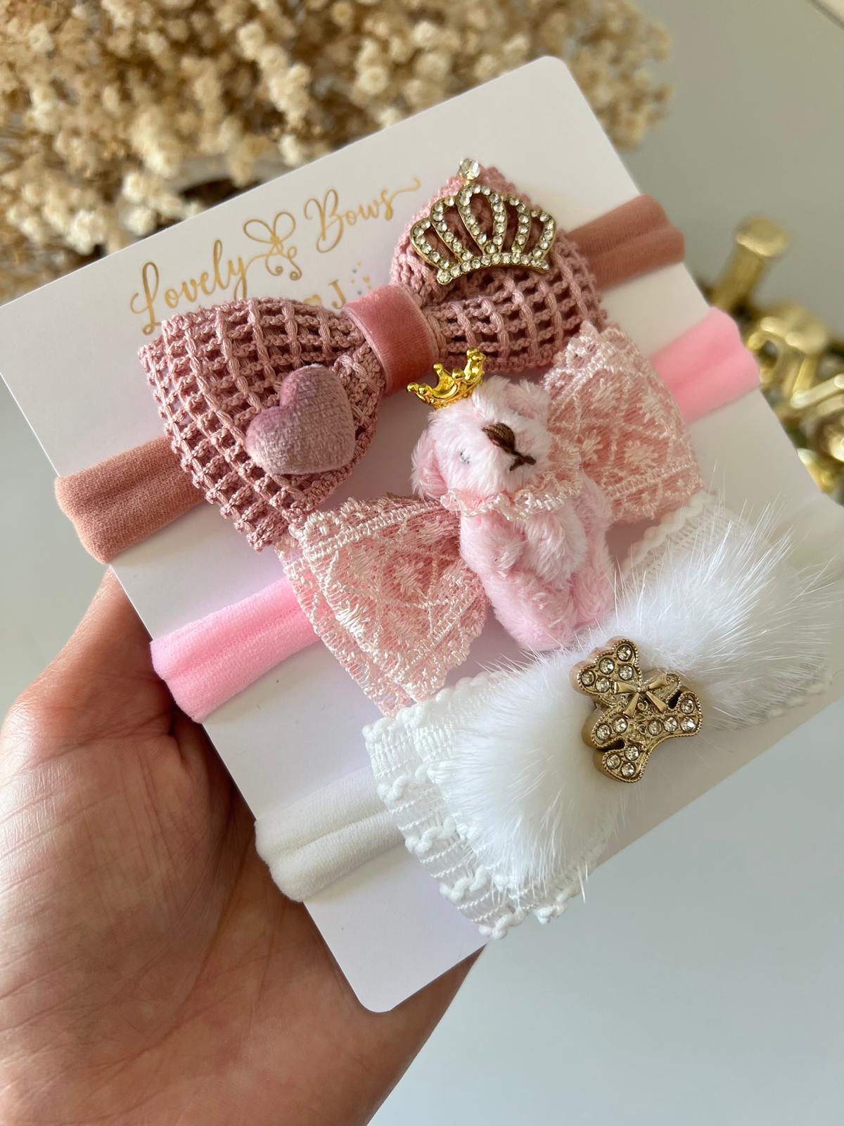 Set baby headbands