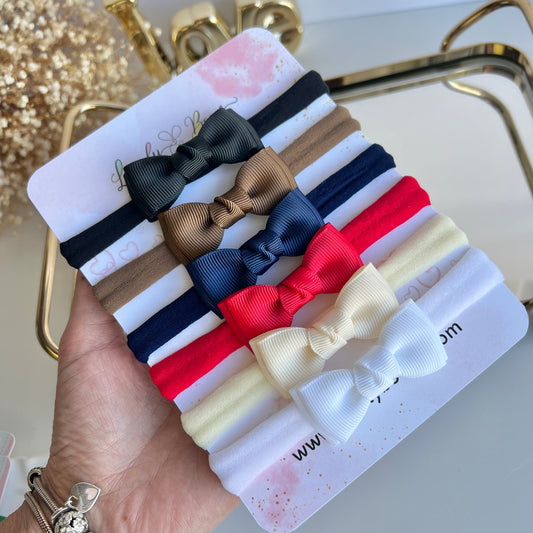 Set newborn headbands