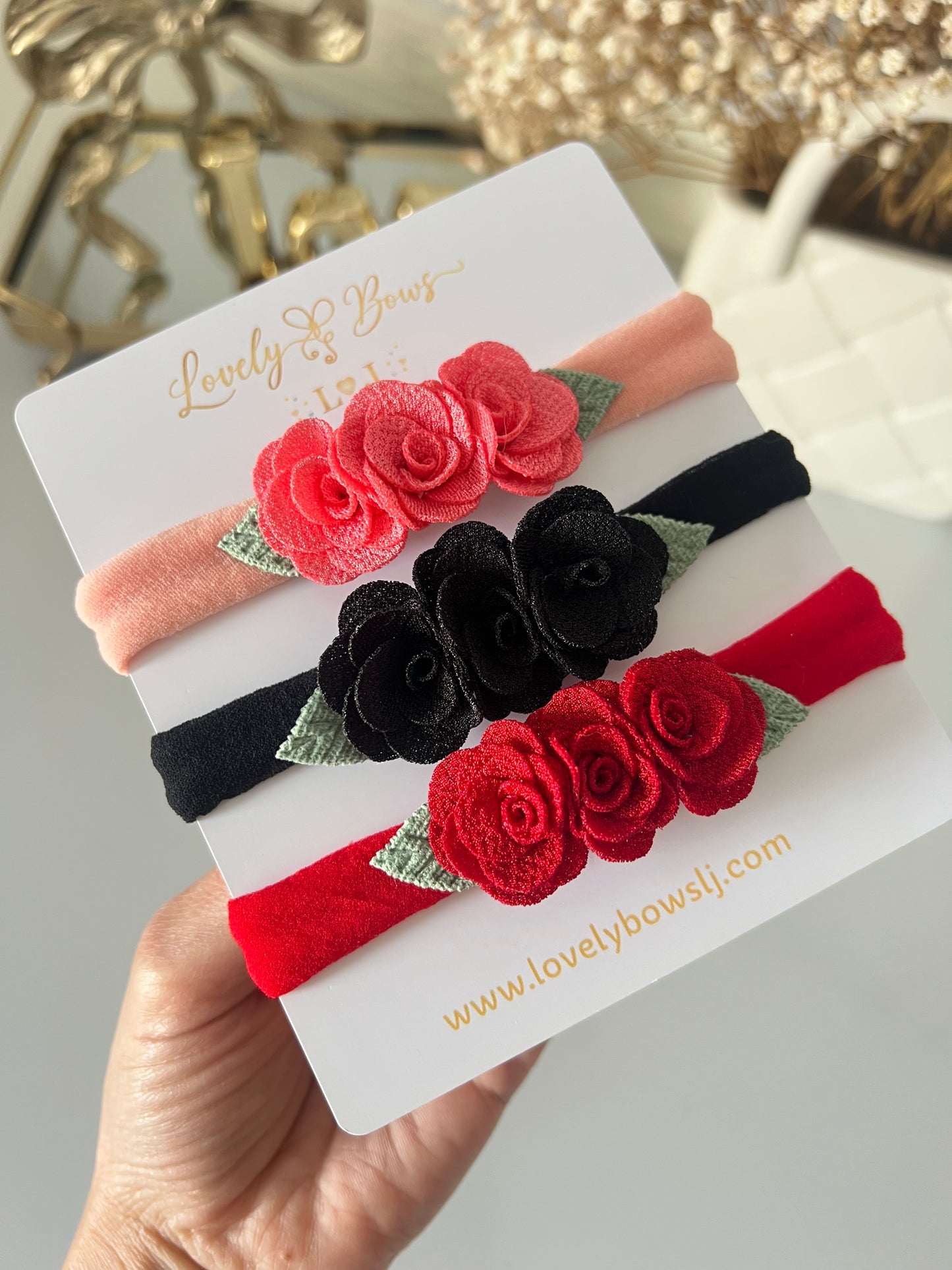 Set flower’s headbands