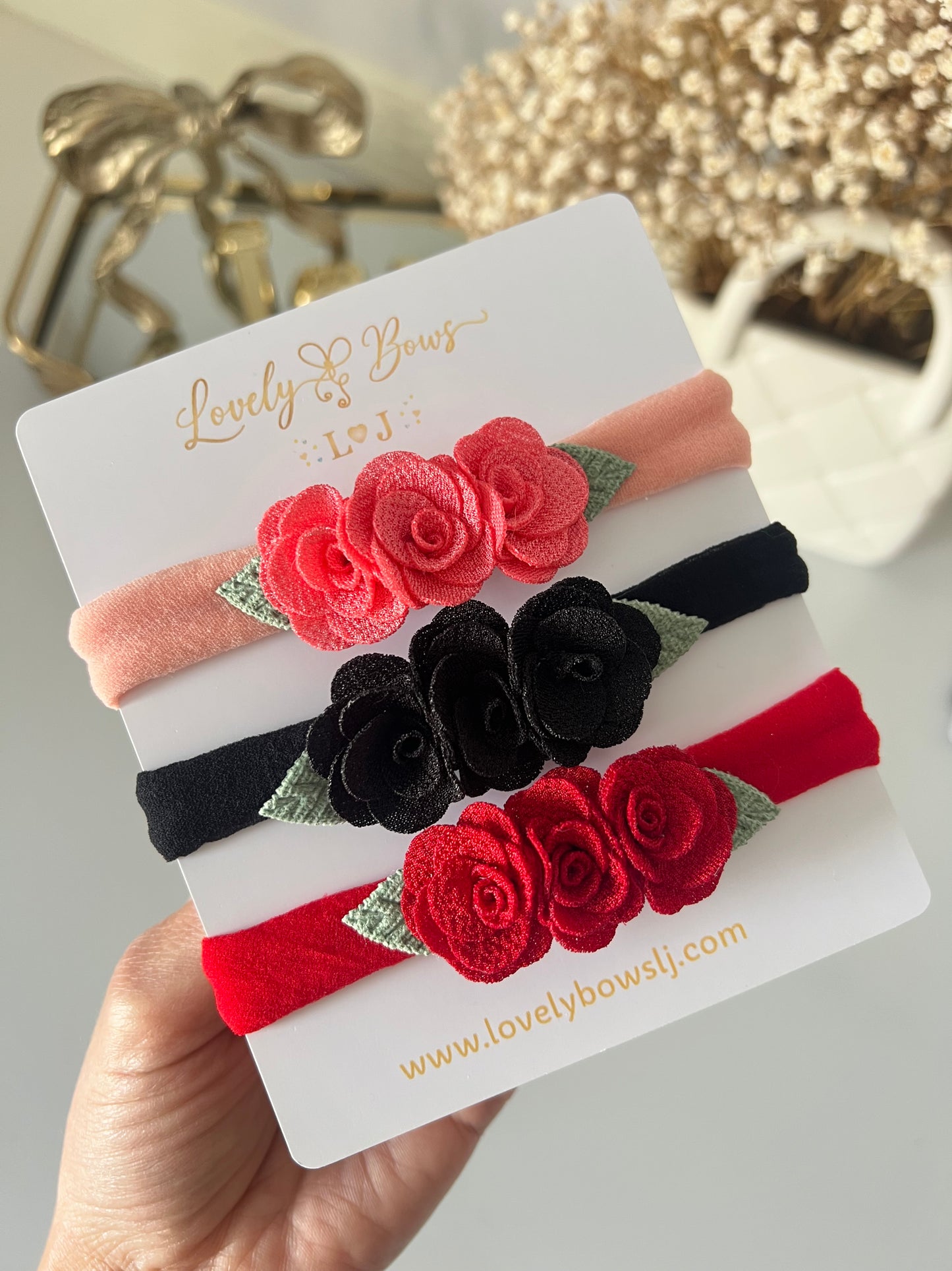 Set flower’s headbands