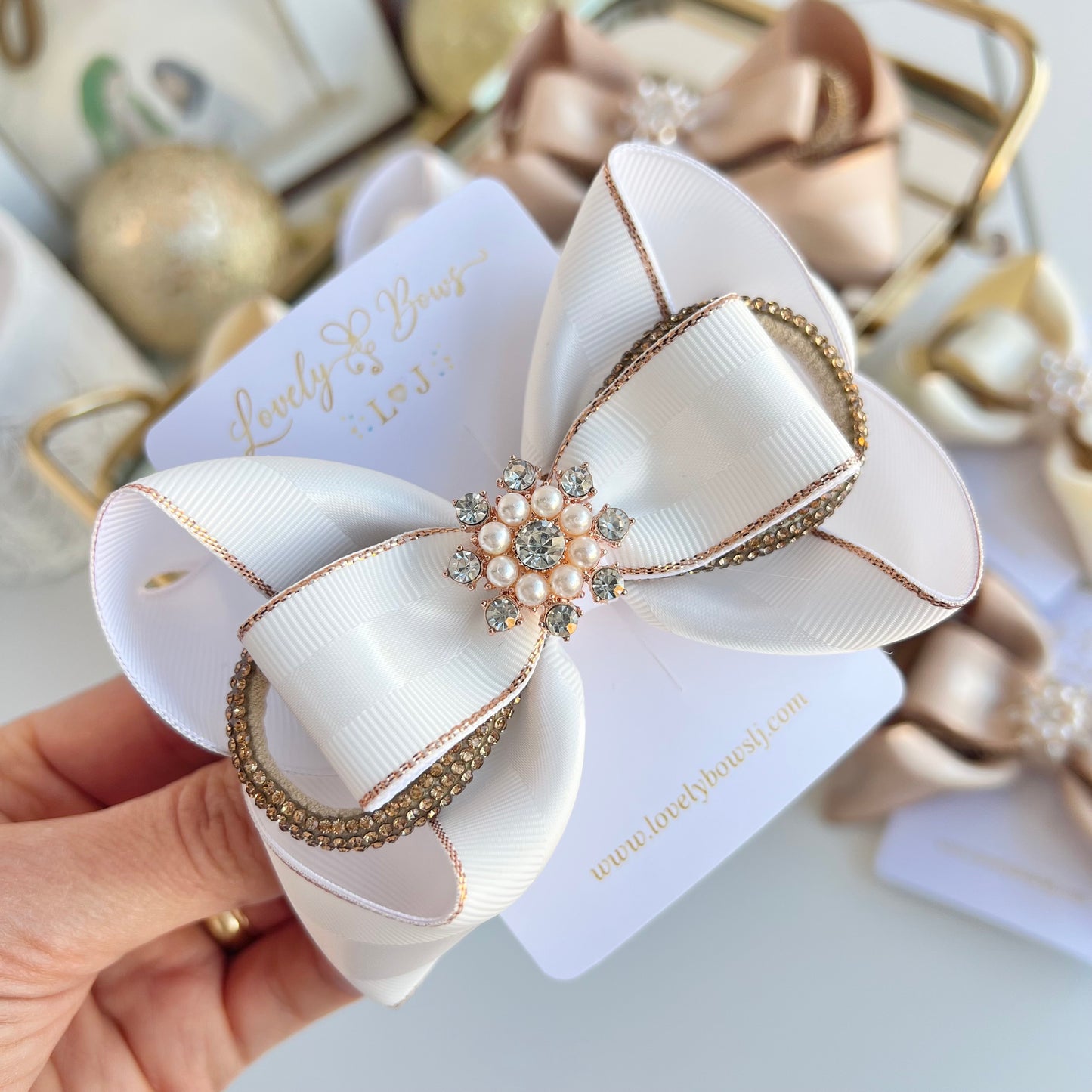 Especially hair bows