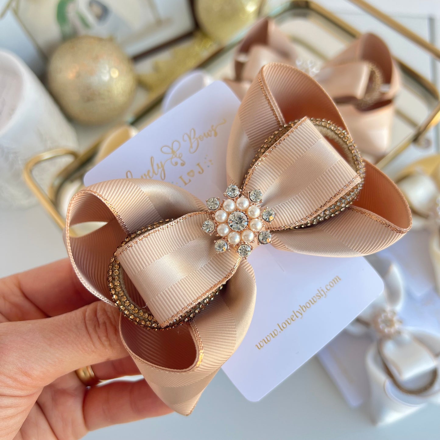 Especially hair bows