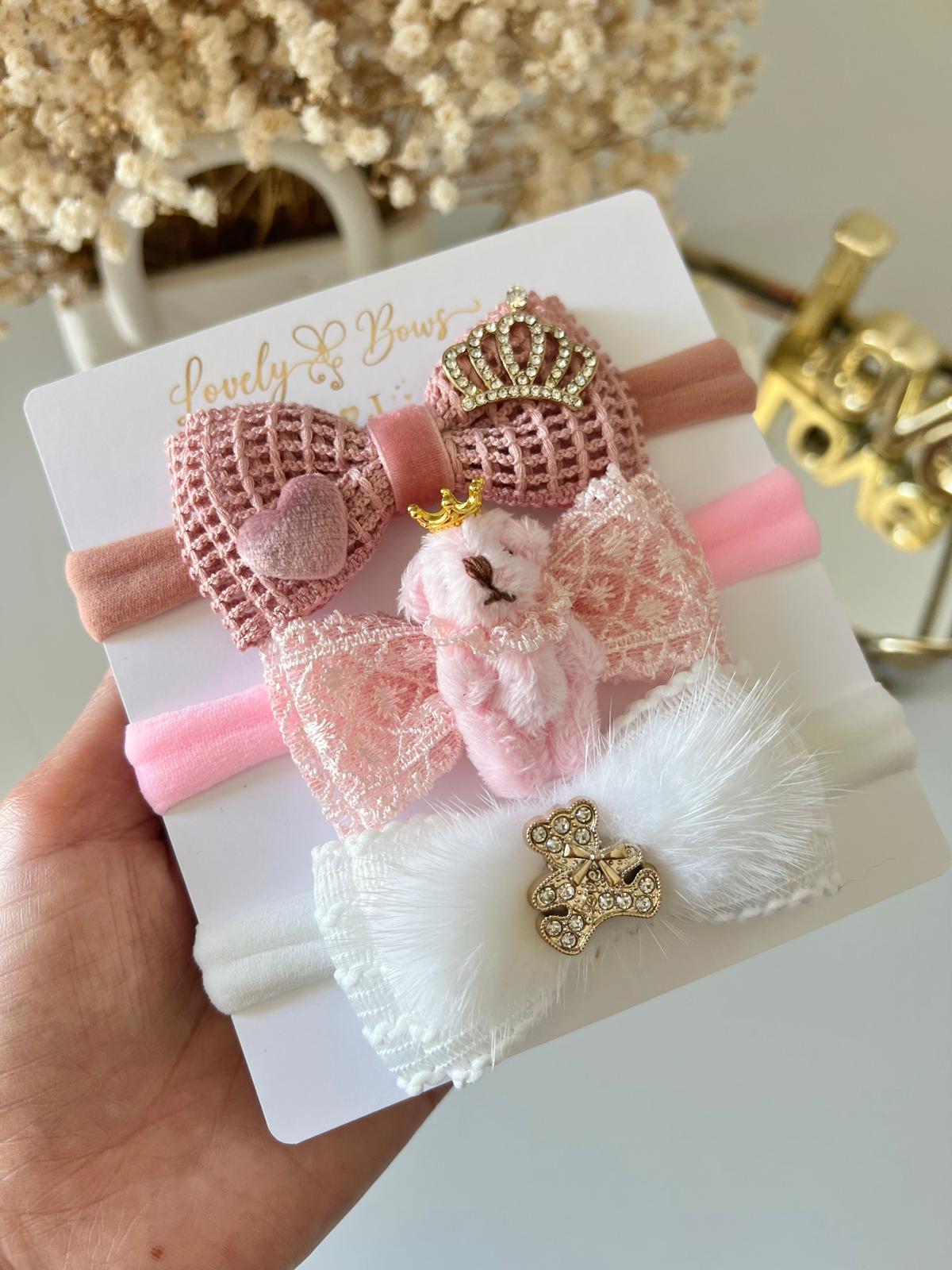 Set baby headbands
