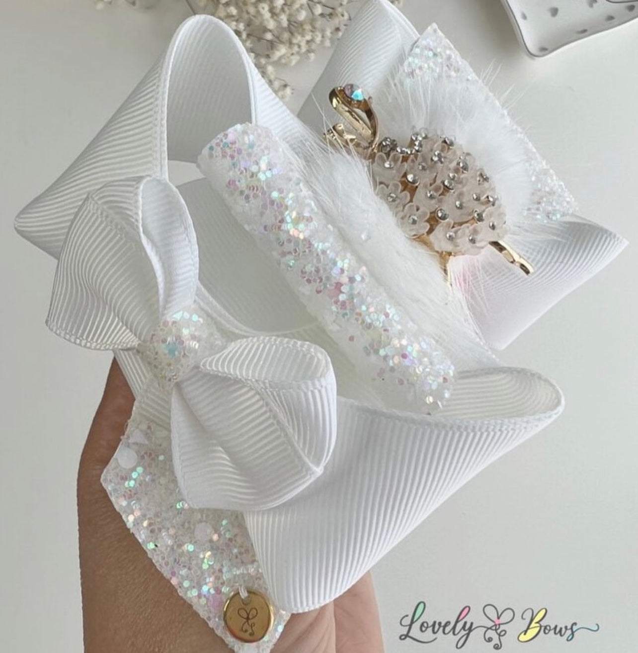 Ballet hair bows