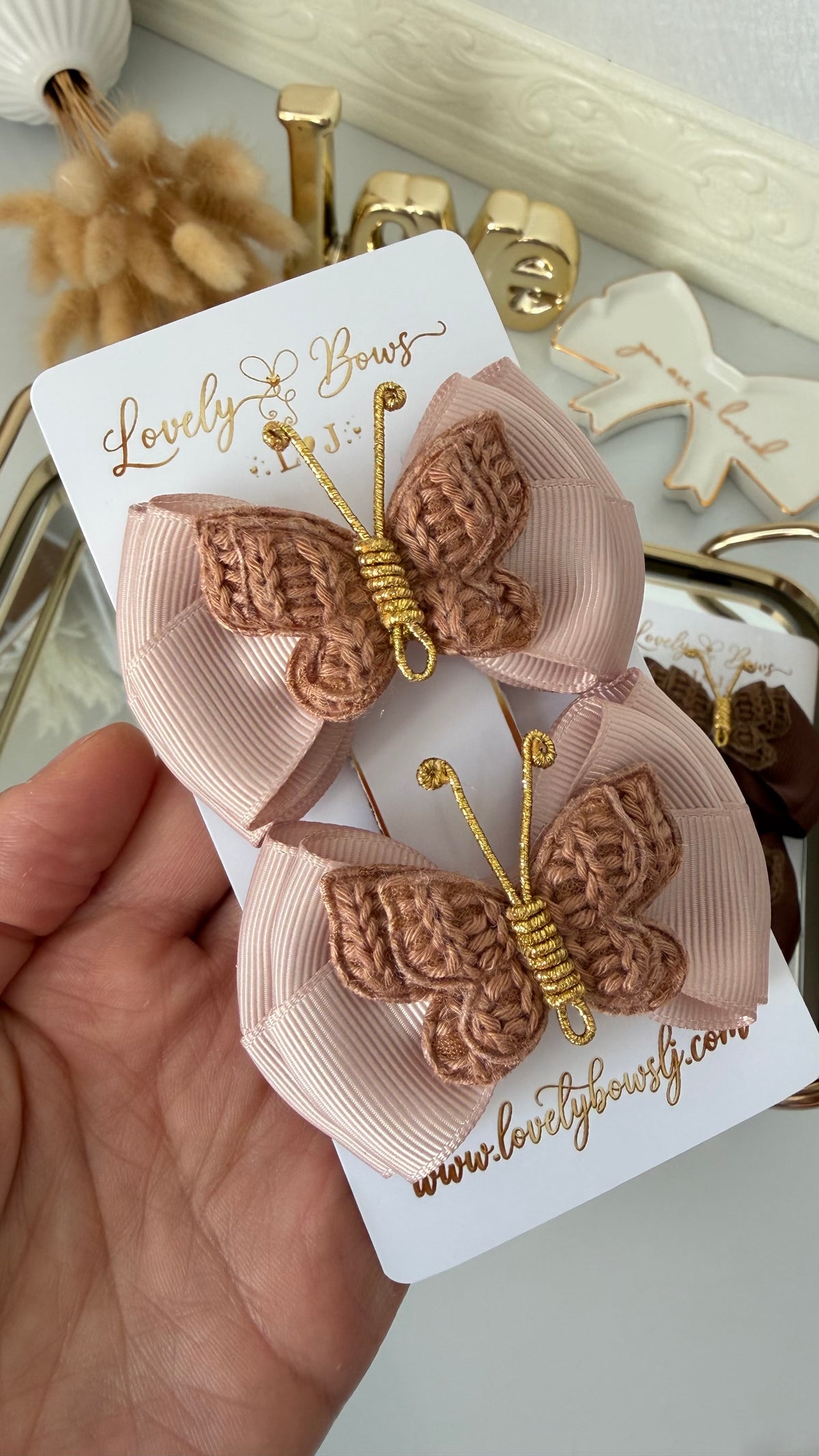 Autumn pigtails butterfly