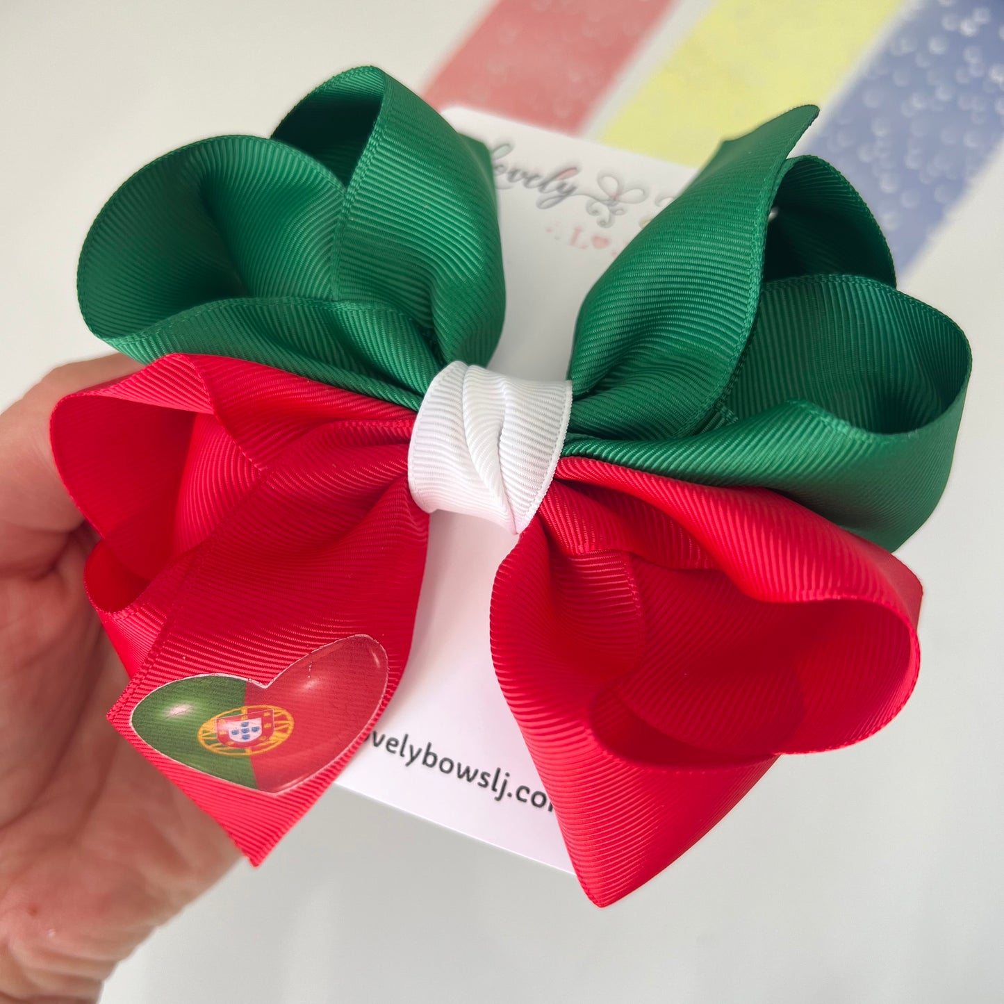 Hair bows World Cup