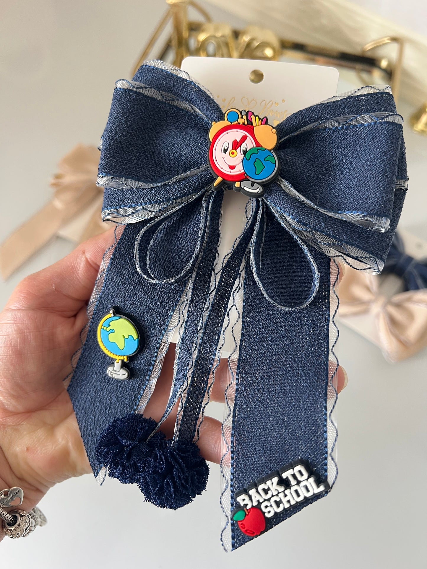 Hair bows back to school