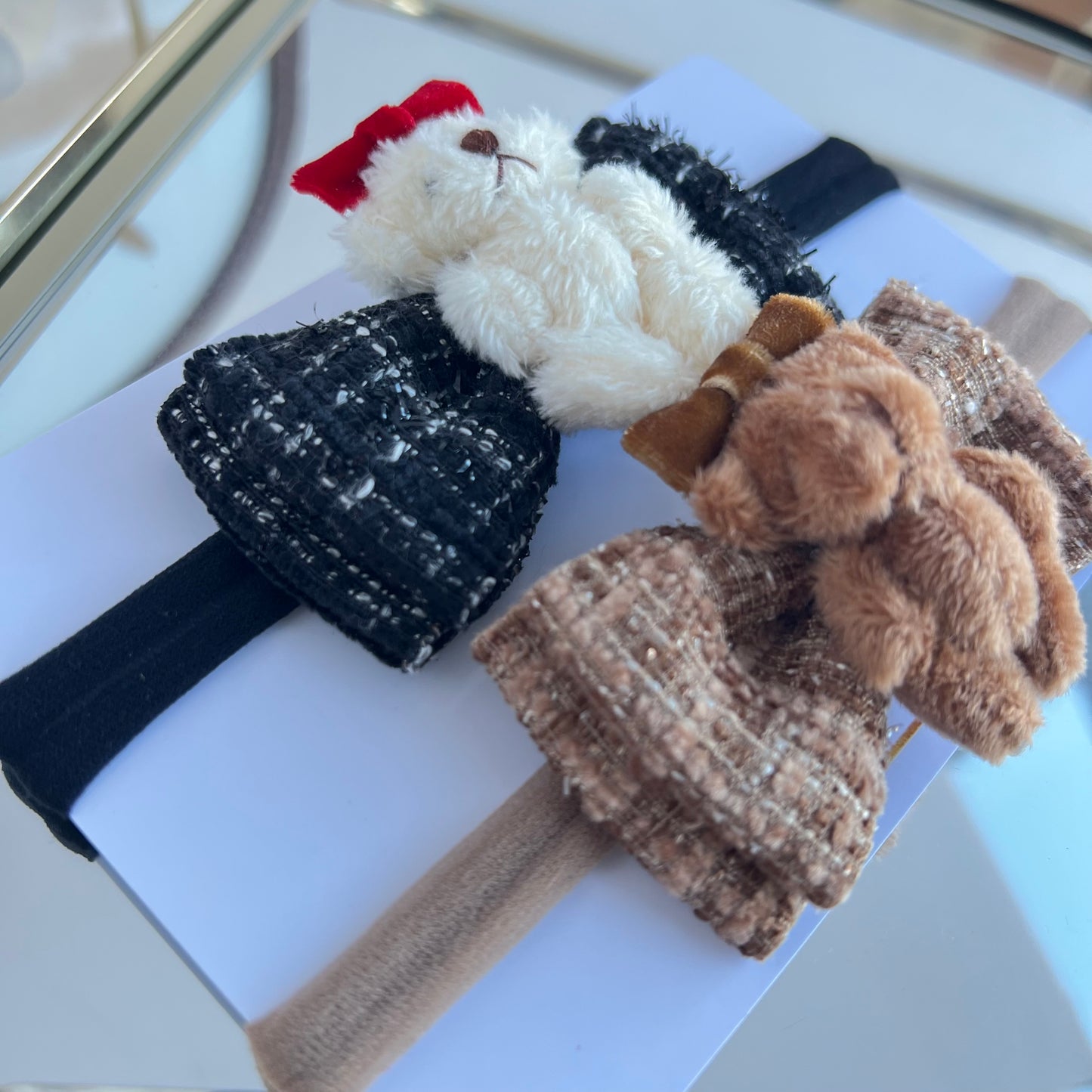 Little bear headbands set