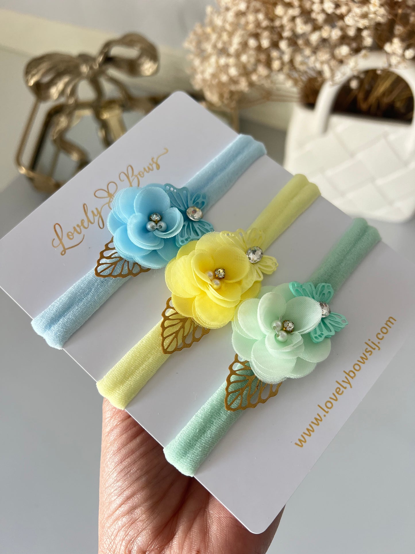 Set spring headbands