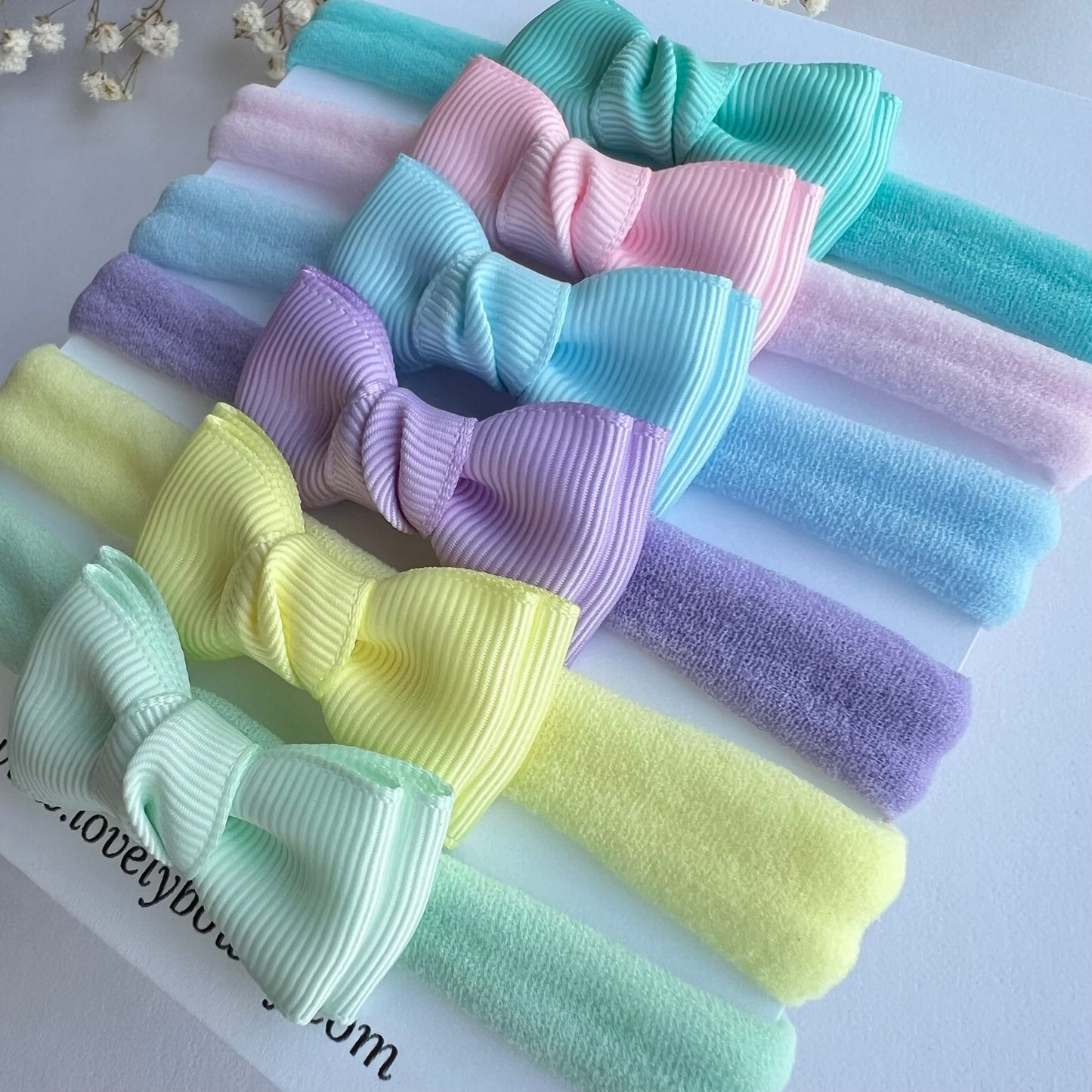 Set newborn headbands