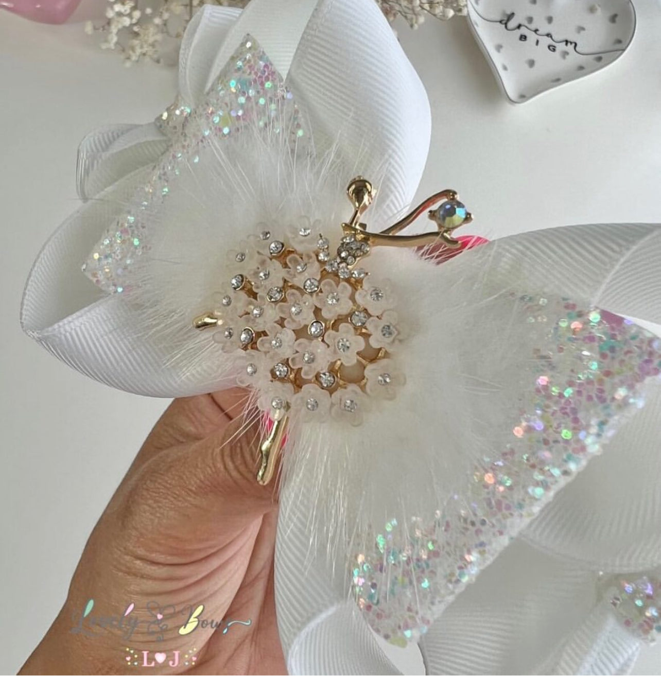 Ballet hair bows
