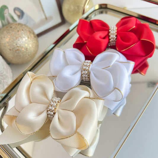 Sarum holiday hair bows