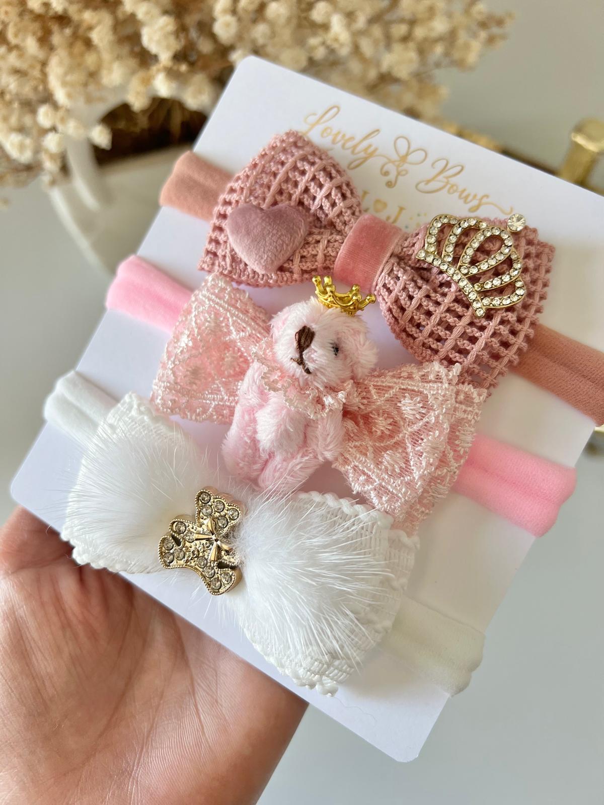 Set baby headbands
