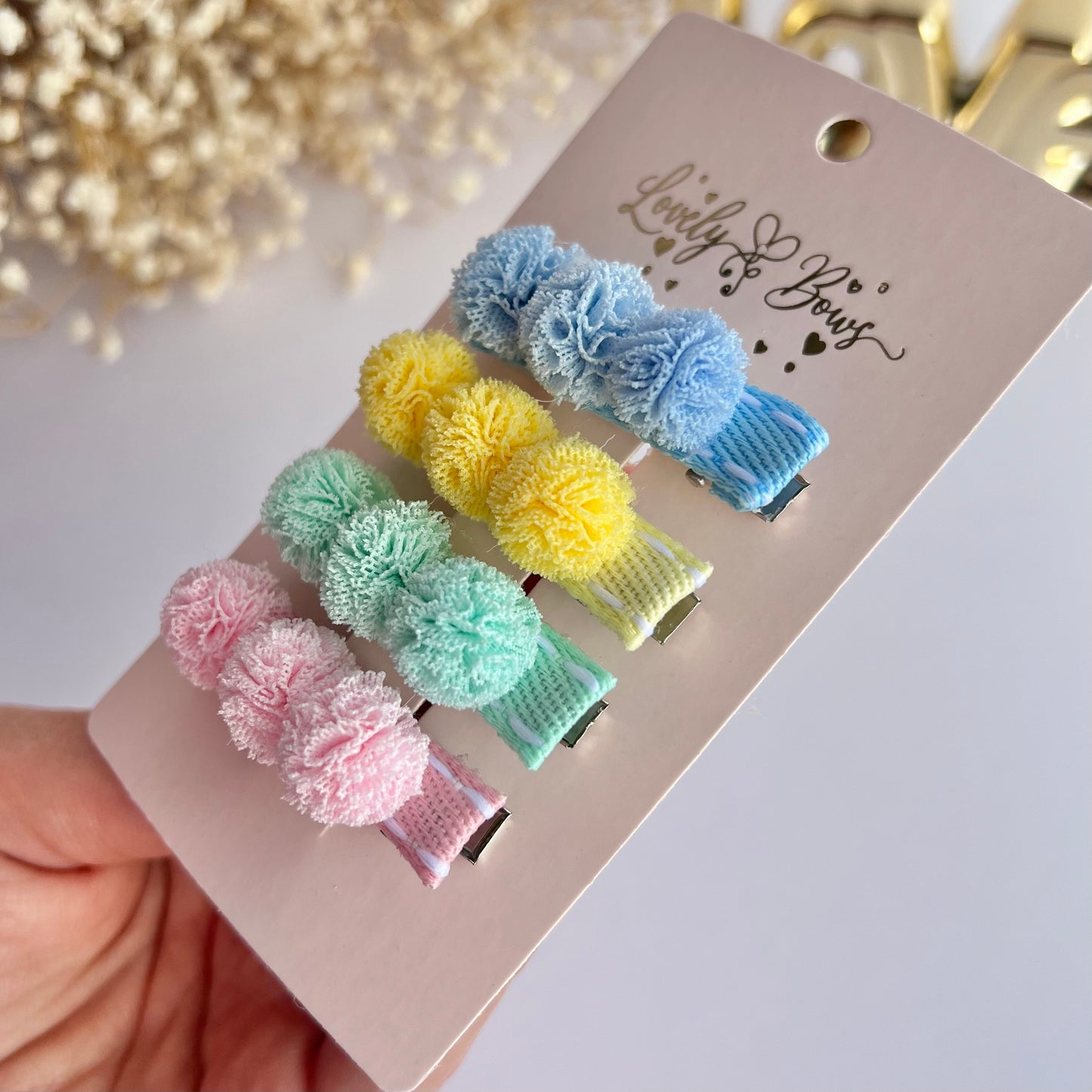 Set Pompom baby