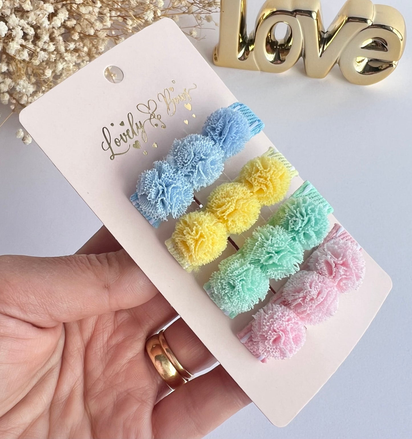 Set Pompom baby