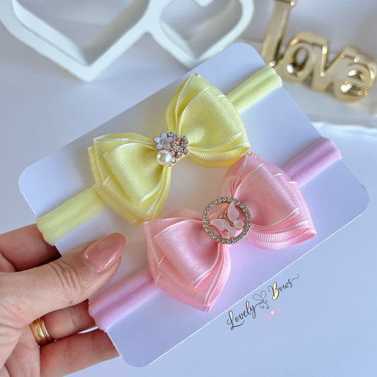 Set baby headbands