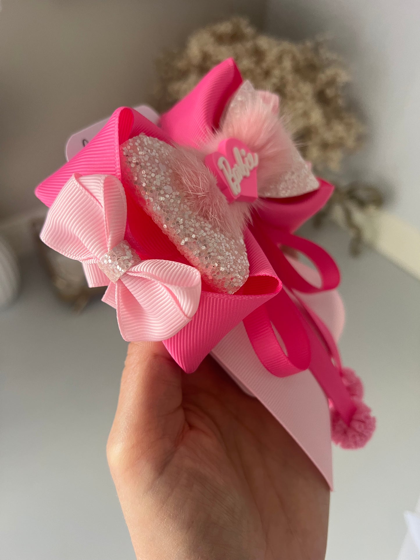 Barbie hair bows